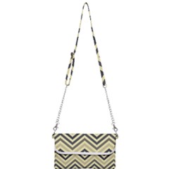 Mute Chevron Mini Crossbody Handbag by GardenOfOphir