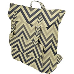 Mute Chevron Buckle Up Backpack by GardenOfOphir