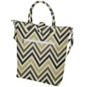 Mute Chevron Buckle Top Tote Bag View2