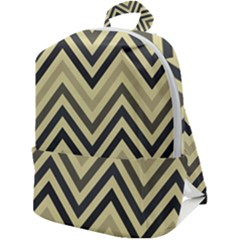 Mute Chevron Zip Up Backpack