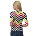 Chevron Quarter Sleeve Raglan Tee View2