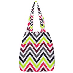 Chevron Center Zip Backpack by GardenOfOphir