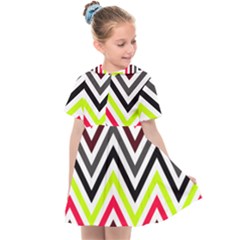 Chevron Kids  Sailor Dress by GardenOfOphir