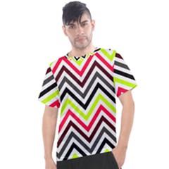 Chevron Men s Sport Top by GardenOfOphir