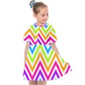 Bright Chevron Kids  Sailor Dress View1