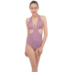 Pattern 93 Halter Front Plunge Swimsuit by GardenOfOphir