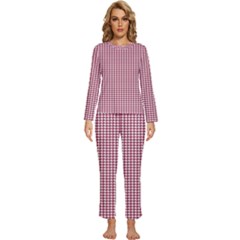 Pattern 93 Womens  Long Sleeve Lightweight Pajamas Set by GardenOfOphir