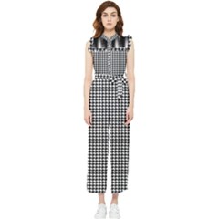 Pattern 98 Women s Frill Top Chiffon Jumpsuit by GardenOfOphir