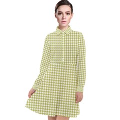 Pattern 96 Long Sleeve Chiffon Shirt Dress by GardenOfOphir