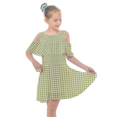 Pattern 96 Kids  Shoulder Cutout Chiffon Dress by GardenOfOphir