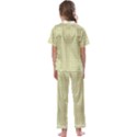 Pattern 96 Kids  Satin Short Sleeve Pajamas Set View2