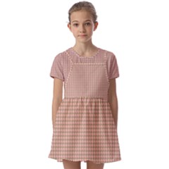 Pattern 100 Kids  Short Sleeve Pinafore Style Dress by GardenOfOphir