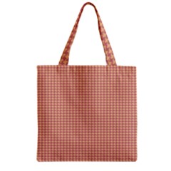 Pattern 101 Zipper Grocery Tote Bag by GardenOfOphir