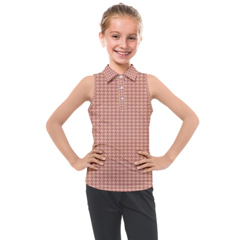 Pattern 101 Kids  Sleeveless Polo Tee by GardenOfOphir