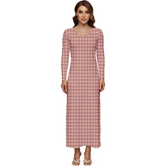 Pattern 101 Long Sleeve Longline Maxi Dress by GardenOfOphir