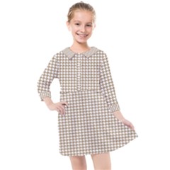 Pattern 99 Kids  Quarter Sleeve Shirt Dress by GardenOfOphir