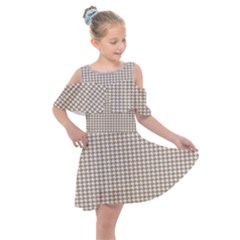 Pattern 99 Kids  Shoulder Cutout Chiffon Dress by GardenOfOphir