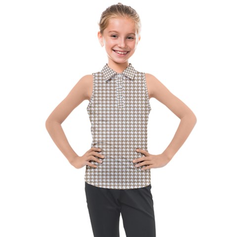 Pattern 99 Kids  Sleeveless Polo Tee by GardenOfOphir