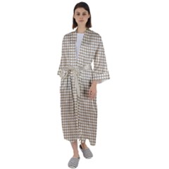 Pattern 99 Maxi Satin Kimono by GardenOfOphir