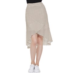 Pattern 99 Frill Hi Low Chiffon Skirt by GardenOfOphir