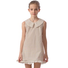 Pattern 99 Kids  Pilgrim Collar Ruffle Hem Dress by GardenOfOphir