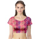 Pattern 102 Short Sleeve Crop Top View1