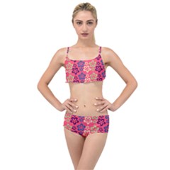 Pattern 102 Layered Top Bikini Set by GardenOfOphir