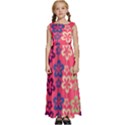 Pattern 102 Kids  Satin Sleeveless Maxi Dress View1