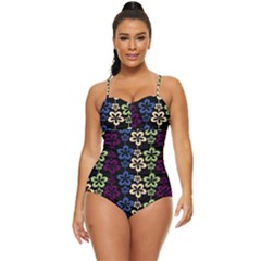 Pattern 103 Retro Full Coverage Swimsuit