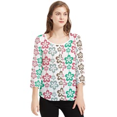 Pattern 105 Chiffon Quarter Sleeve Blouse by GardenOfOphir