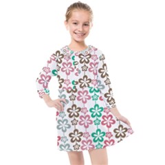 Pattern 105 Kids  Quarter Sleeve Shirt Dress by GardenOfOphir