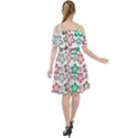 Pattern 105 Cut Out Shoulders Chiffon Dress View2