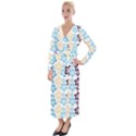 Pattern 104 Velvet Maxi Wrap Dress View1