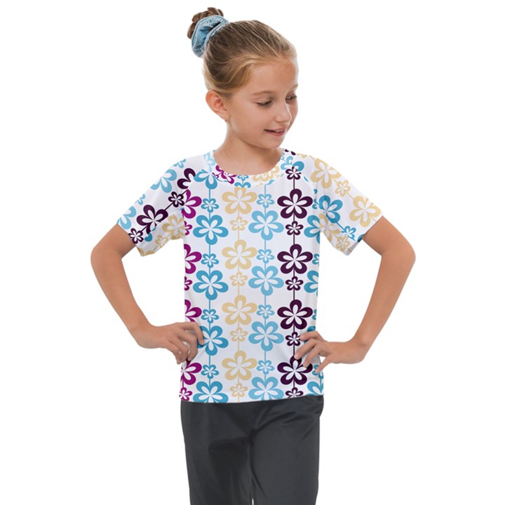 Pattern 104 Kids  Mesh Piece Tee