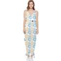 Pattern 104 Sleeveless Tie Ankle Chiffon Jumpsuit View1