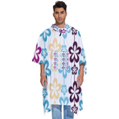 Pattern 104 Men s Hooded Rain Ponchos by GardenOfOphir