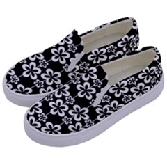 Pattern 106 Kids  Canvas Slip Ons by GardenOfOphir