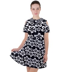 Pattern 106 Short Sleeve Shoulder Cut Out Dress  by GardenOfOphir