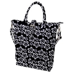 Pattern 106 Buckle Top Tote Bag by GardenOfOphir