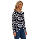 Pattern 106 Long Sleeve Crew Neck Pullover Top View3