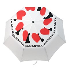 I Love Samantha Folding Umbrellas by ilovewhateva