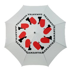 I Love Samantha Golf Umbrellas by ilovewhateva