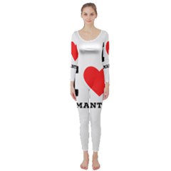 I Love Samantha Long Sleeve Catsuit by ilovewhateva