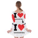 I love samantha Long Sleeve Skater Dress View2