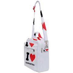 I Love Samantha Crossbody Day Bag by ilovewhateva