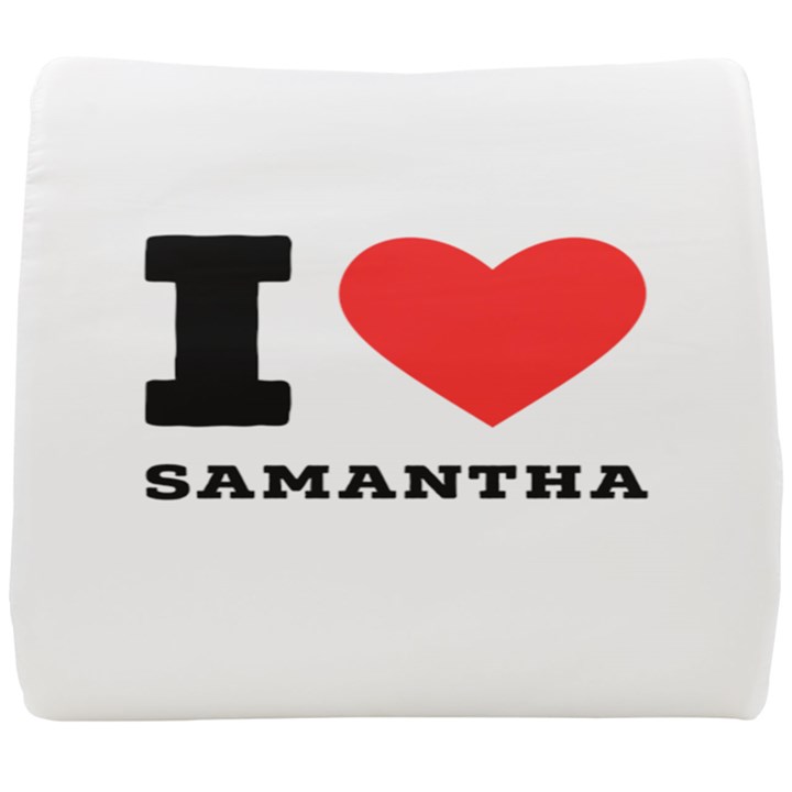 I love samantha Seat Cushion