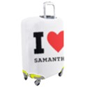 I love samantha Luggage Cover (Medium) View2