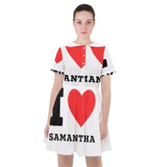 I Love Samantha Sailor Dress by ilovewhateva