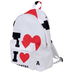 I Love Samantha The Plain Backpack by ilovewhateva