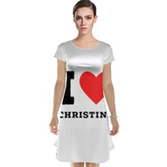 I Love Christine Cap Sleeve Nightdress by ilovewhateva